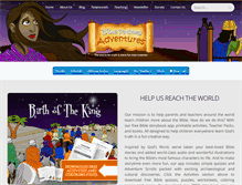 Tablet Screenshot of biblepathwayadventures.com